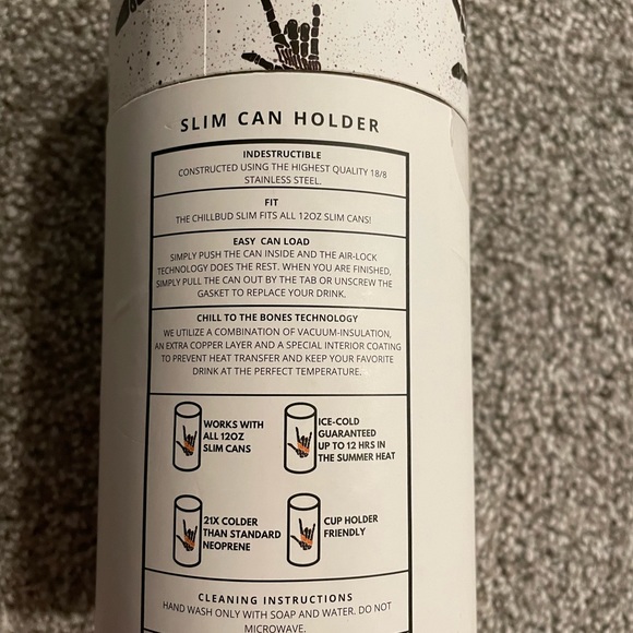 Chill Bud slim can insulated drink coozy holder - Picture 5 of 5